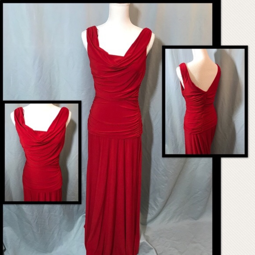 Nightway Red Formal Dress